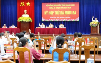 Chủ tịch UBND tỉnh Quảng Nam và 6 người khác thôi làm đại biểu HĐND tỉnh