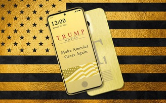 Điện thoại 'mác' Donald Trump âm thầm xóa bỏ thông tin 'Made in the USA'