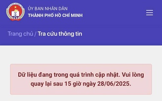 TP.HCM: Xác nhận nhập học lớp 10 trực tuyến từ 15 giờ ngày 28.6