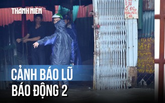 Đỉnh điểm mưa lớn ở miền Bắc trong 2 ngày, sông Hồng có lũ báo động 2