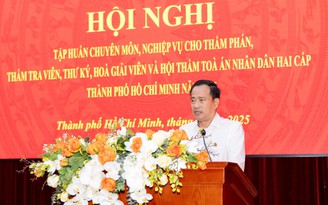 Hơn 1.000 cán bộ TAND TP.HCM tập huấn ứng dụng AI trong công tác tòa án