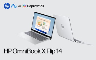 HP trình làng OmniBook X Flip 14: Trải nghiệm Next-Gen AI chạm tay chuẩn sống bứt phá