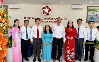 Trung tâm Phục vụ hành chính công giải quyết 370 thủ tục tại phường An Khánh