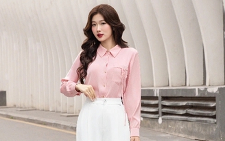 Diện quần tây cạp cao tôn dáng cho phái đẹp hiện đại