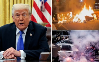 Tổng thống Trump ra lệnh tung lực lượng ‘giải phóng Los Angeles’
