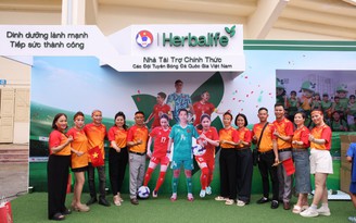 Herbalife cùng Đội tuyển Bóng đá Nữ Quốc gia Việt Nam chinh phục đấu trường châu Á