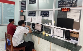 Từ 1.7, người dân đăng ký xe được chọn bất kỳ xã nào trong tỉnh, thành phố