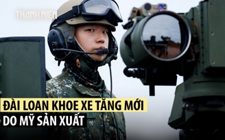 Đài Loan ra mắt xe tăng M1 Abrams đầu tiên trong tập trận