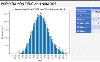 TP.HCM mất ngôi đầu bảng điểm thi tốt nghiệp THPT môn tiếng Anh sau 8 năm