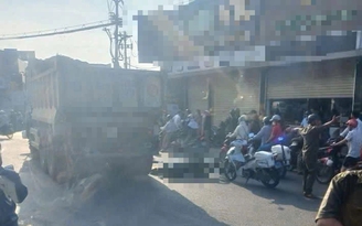 TP.HCM: Va chạm xe ben, 2 phụ nữ thương vong ở ngã tư Đông Thạnh