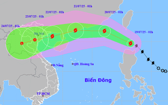 Bão Wipha gây mưa lớn 4 ngày ở Bắc bộ, Bắc Trung bộ