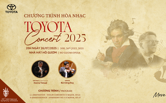 Hòa nhạc Toyota 2025: Nơi cảm xúc thăng hoa cùng âm nhạc cổ điển