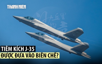 Chiến đấu cơ J-35 đã gia nhập phi đội của tàu sân bay Trung Quốc?