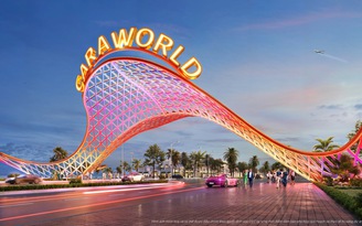 26.7 này, khánh thành cổng chào CaraWorld, biểu tượng mới của Cam Ranh
