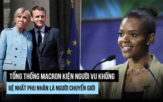 Đệ nhất phu nhân bị đồn chuyển giới, Tổng thống Macron khởi kiện