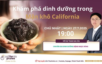 Tọa đàm trực tuyến: Khám phá dinh dưỡng trong Mận khô California