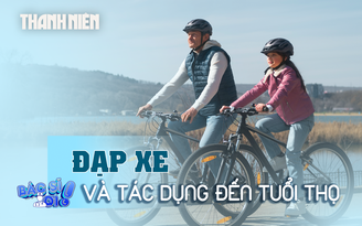 Tác dụng không ngờ của đạp xe với tuổi thọ