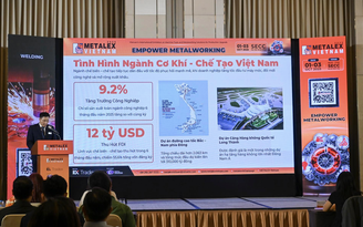 Sắp có triển lãm ngành cơ khí chế tạo METALEX Vietnam 2025 tại TP.HCM