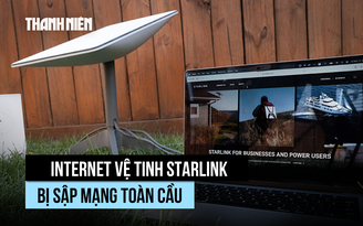 Internet Starlink của tỉ phú Musk sập mạng, quân đội Ukraine lúng túng