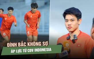 U.23 Việt Nam rèn chiến thuật trước chung kết, Đình Bắc không sợ áp lực sân khách