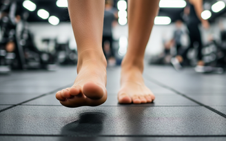 4 lợi ích nhờ đi chân trần tập gym