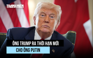 Ông Trump rút ngắn thời hạn để ông Putin đạt thỏa thuận hòa bình với Ukraine 