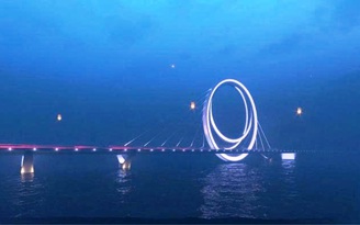 Phương án ‘Trăng trên sông' đạt giải kiến trúc cây cầu hơn 400 tỉ đồng