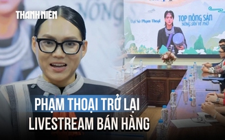 Xuất hiện sau ồn ào từ thiện, TikToker Phạm Thoại thông báo livestream bán hàng