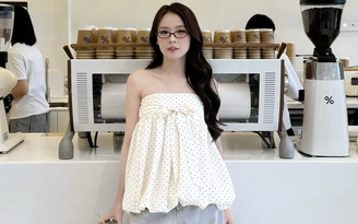 Trang phục họa tiết chấm bi ngọt ngào cho nàng yêu vẻ đẹp nữ tính