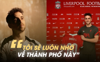 Nghẹn lòng thước phim Diogo Jota nói về ước mơ, Liverpool treo số áo 20 vĩnh viễn