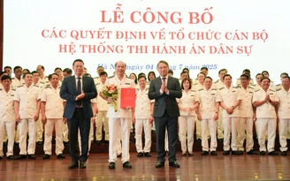 Sáp nhập còn 34 tỉnh, hệ thống thi hành án dân sự có mô hình mới