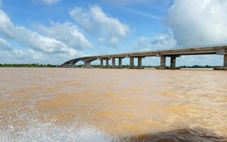 Cận cảnh cầu Đại Ngãi 2 nối Cần Thơ - Vĩnh Long, dự kiến thông xe dịp lễ 2.9