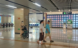 Hà Nội cấm mang xe đạp điện lên tàu metro