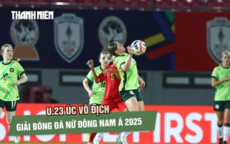 Trả được món nợ trước Myanmar, U.23 Úc vô địch AFF Cup nữ 2025