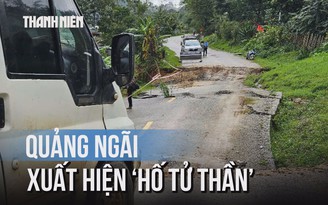Hố tử thần tại Quảng Ngãi khiến nhiều người hốt hoảng