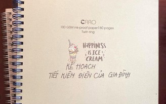 Cuốn sổ ghi điện ở nhà tôi