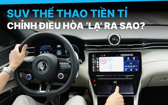 Cách chỉnh điều hòa 'độc lạ' trên SUV thể thao tiền tỉ