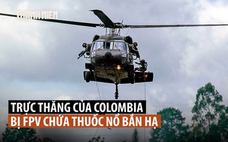 Trực thăng Black Hawk bị UAV tự sát hạ ở Colombia