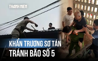 Bão số 5 (bão Kajiki): Sơ tán hàng ngàn hộ dân ở Nghệ An