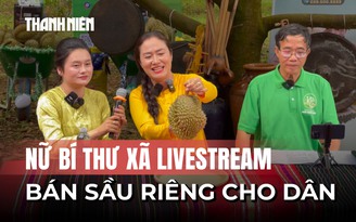 Vừa gây sốt trên mạng, nữ bí thư xã có thêm hành động nhận mưa lời khen