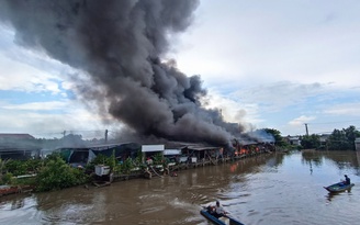 Giữ khẩn cấp nghi phạm gây ra vụ cháy chợ Thanh Tùng
