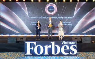VNDIRECT lần thứ 2 lọt Top 50 Công ty niêm yết tốt nhất 2025, Forbes công bố