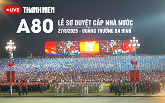 [VIDEO] Trực tiếp từ quảng trường Ba Đình lễ sơ duyệt diễu binh, diễu hành cấp Nhà nước