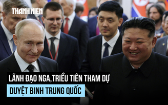 Các lãnh đạo Putin, Kim Jong-un sẽ dự lễ duyệt binh tại Trung Quốc