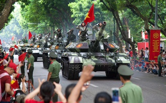 Lộ trình di chuyển khối khí tài diễu binh 2.9, người dân có thể xem ở đâu?