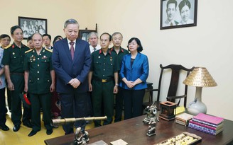 Tổng Bí thư thăm nơi Chủ tịch Hồ Chí Minh viết Tuyên ngôn độc lập