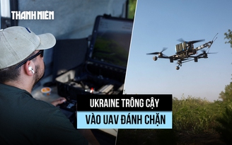 Ukraine dựng khiên phòng không giá rẻ bằng UAV đánh chặn