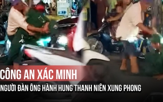 Công an xác minh vụ người đàn ông hành hung thanh niên xung phong ở TP.HCM