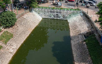 Hà Nội thêm nguồn nước thứ 2 để 'hồi sinh' sông Tô Lịch