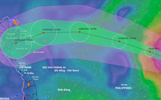 Siêu bão Ragasa đi vào Biển Đông 'có thể đánh đắm tàu thuyền trọng tải lớn'